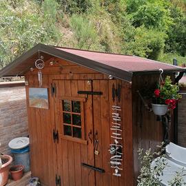 casetta in legno