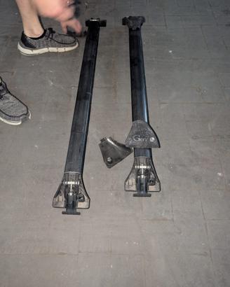 Baule auto + barre + portabici