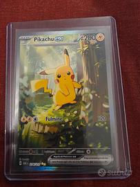 carta pokemon Pikachu EX 276/217