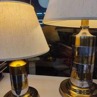 coppia lampade anni 70
