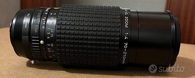 Obiettivo Pentax 80/210 innesto K