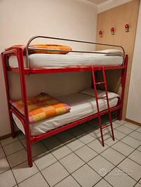 Letti a castello in ferro 