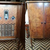 MOBILE RADIO CGE MODELLO SUPERSEI VINTAGE IN LEGNO