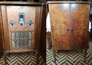 MOBILE RADIO CGE MODELLO SUPERSEI VINTAGE IN LEGNO