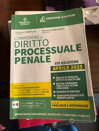 Compendio diritto procedura penale  nel diritto.