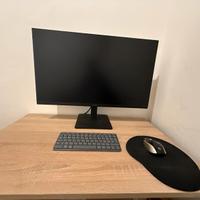 Monitor pc Samsung + Tastiera Bluetooth + mouse