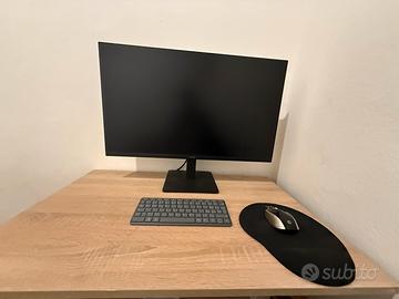 Monitor pc Samsung + Tastiera Bluetooth + mouse
