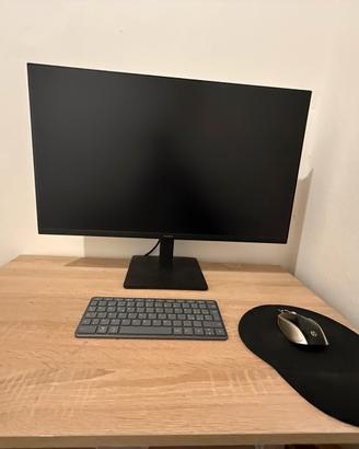 Monitor pc Samsung + Tastiera Bluetooth + mouse