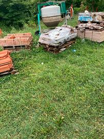 Per cessata attivita materiale edile betoniera