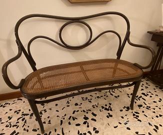 Divanetto a due posti Thonet (autentico)