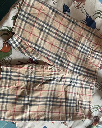 Burberry originali pantaloni al ginocchio