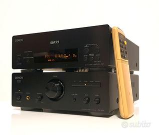 Micro Hi-Fi Denon UFA-F10 Radio RDS  Telecomando