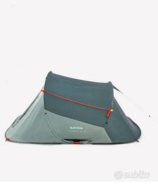 Tenda campeggio 2 SECONDS 3 persone verde