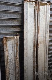 Sponde in ferro per carrello