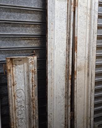 Sponde in ferro per carrello
