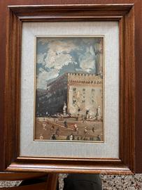Quadro a olio su tela Emanuele Cappello