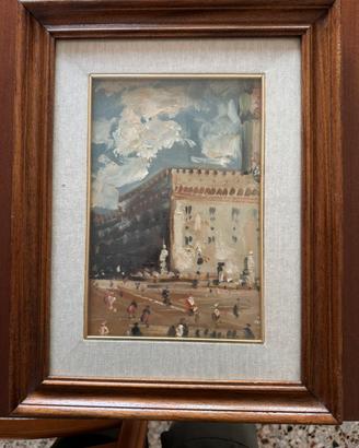 Quadro a olio su tela Emanuele Cappello