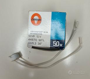  Lampada Alogena Osram GU5.3, 12V 50 W 36°