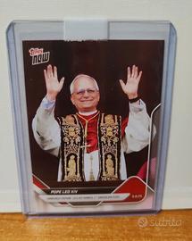 Carta Topps Now Papa Leone 