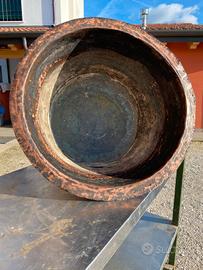 antico paiolo in rame