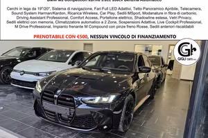 BMW M3 M3 Comp Tetto C.19" 20" Harman Kardon Car