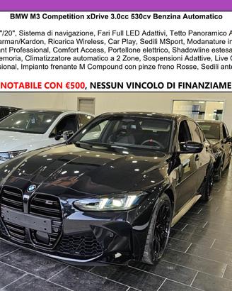 BMW M3 M3 Comp Tetto C.19" 20" Harman Kardon Car