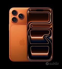 Iphone 17 pro 256 GB color arancio