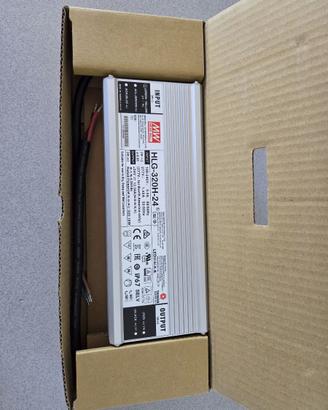 Alimentatore MEAN WELL 24V 320W IP67 HLG-320H-24