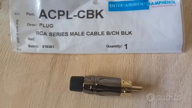 stock connettori rca