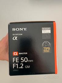 Obiettivo sony SEL50F12GM NUOVO