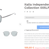 OCCHIALE DA SOLE ITALIA INDEPENDENT