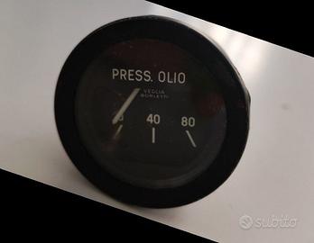 MANOMETRO OLIO VEGLIA BORLETTI