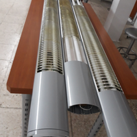 Impianto neon modulare sospeso