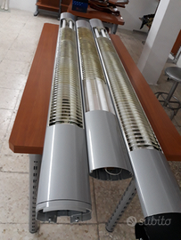 Impianto neon modulare sospeso