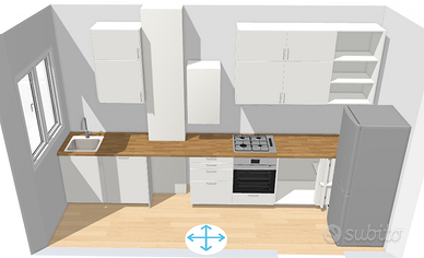 cucina lineare