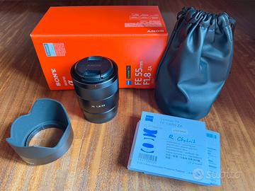 Sony Fe 55mm f1,8 ZA