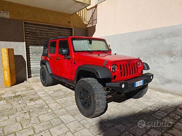 Jeep Wrangler JK, 3.8 v6, manuale, TURBO kit