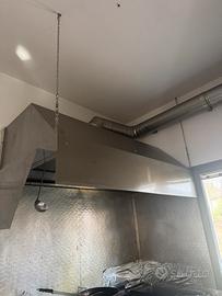 Cappa cucina professionale