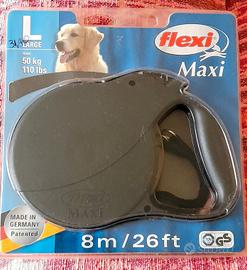 Guinzaglio avvolgibile FLEXI MAXI, fino a 8 metri
