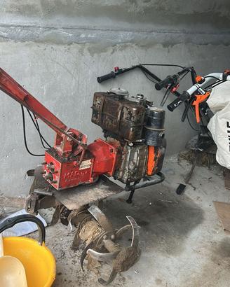 MOTOZAPPA LOMBARDINI 10 CV DIESEL – INTERAMENTE RE