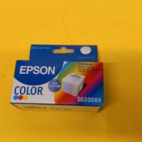 Cartuccia Epson S020089 originale a colori per sta