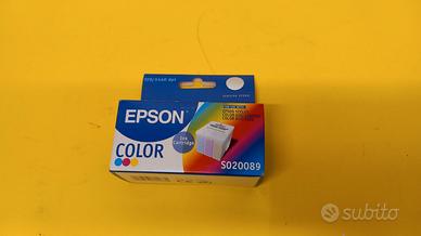 Cartuccia Epson S020089 originale a colori per sta