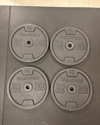 Dischi 10 kg Decathlon