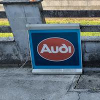 insegna luminosa Audi