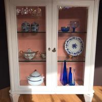 Mobile vetrina provenzale vintage