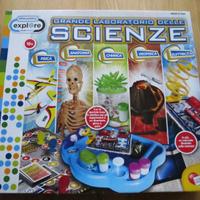 Gioco scientifico Grande laboratorio delle scienze