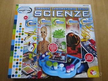 Gioco scientifico Grande laboratorio delle scienze