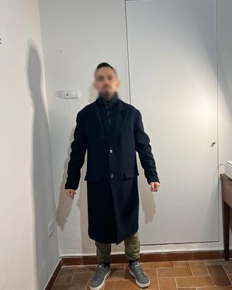 Cappotto classico monopetto in misto lana Zara