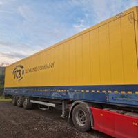 Semirimorchio furgonato 3 assi Krone