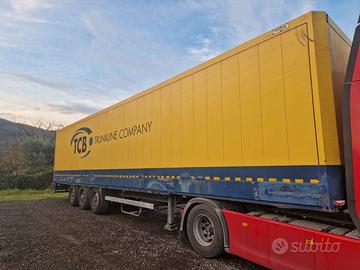 Semirimorchio furgonato 3 assi Krone